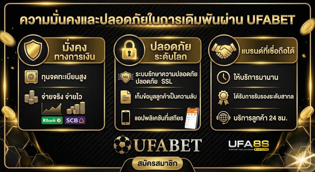 UFABET เข้าสู่ระบบ
